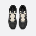 Low-Top Sneaker Black with Beige and Black Jacquard – the B27 low-top sneaker is already a House essential – LUX VERSE Luxury Designer Fashion Outlet