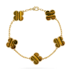Vintage Alhambra Bracelet, 5 motifs – color and features may vary from one creation to another – LUX VERSE Luxury Designer Fashion Outlet