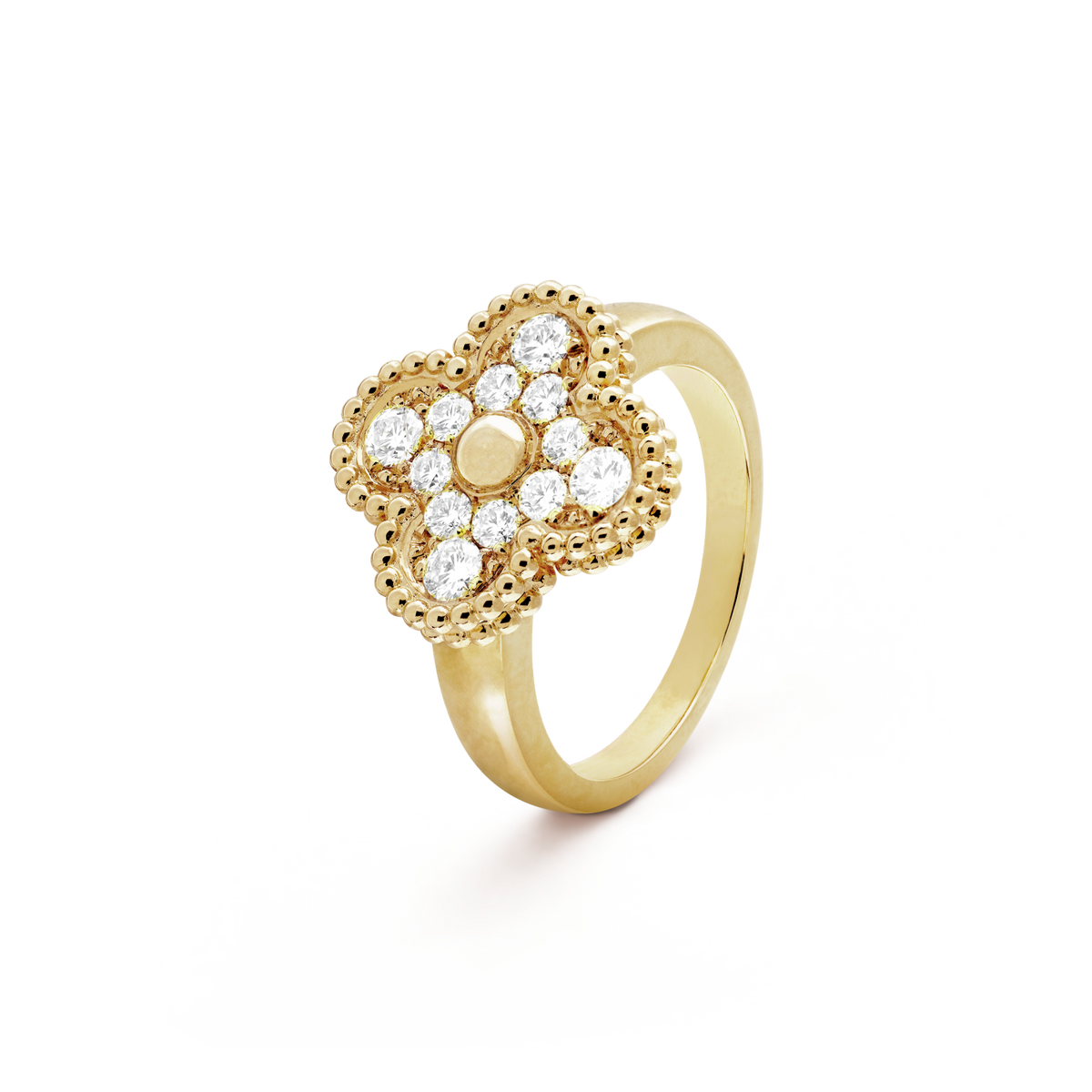 Clover Diamond Ring – LUX VERSE Luxury Designer Fashion Outlet