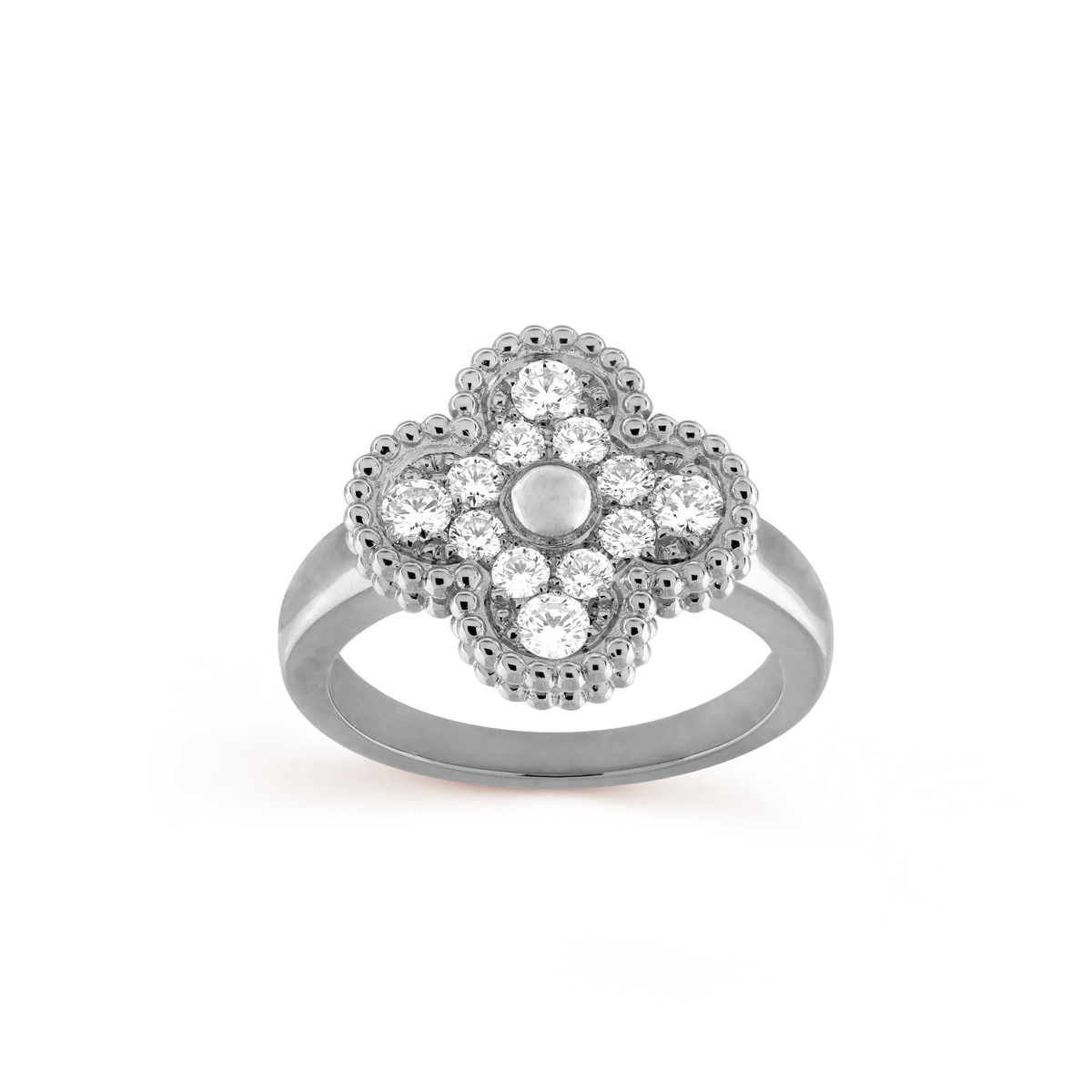 Clover Diamond Ring – LUX VERSE Luxury Designer Fashion Outlet