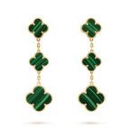 Clover Malachite 3 Motifs Gold – LUX VERSE Luxury Designer Fashion Outlet