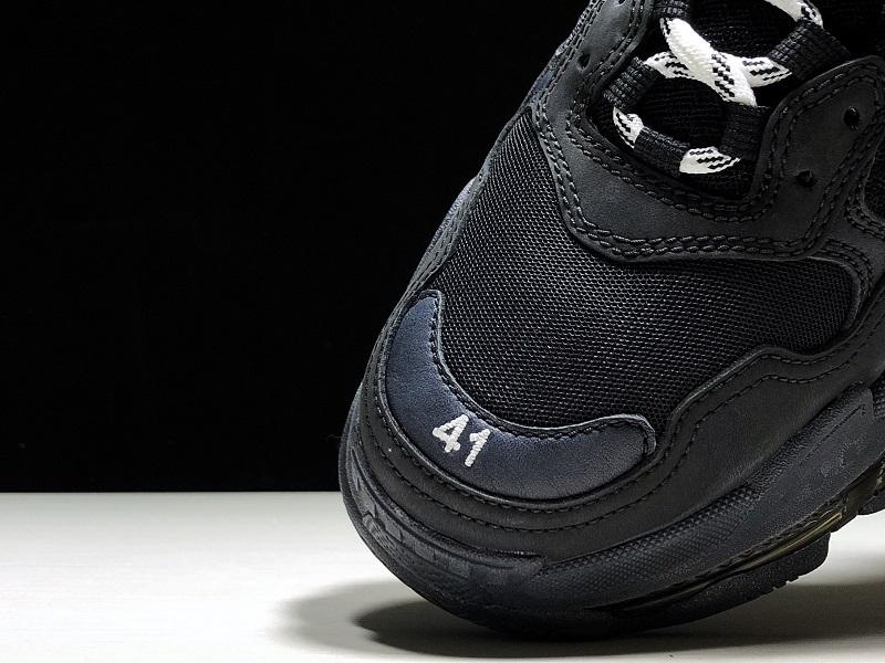 Triple S Black Sneakers