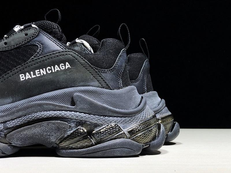 Triple S Black Sneakers