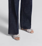 Dway slide – the upper has a gray embroidered'CHRISTIAN signature that instantly stands out – LUX VERSE Luxury Designer Fashion Outlet