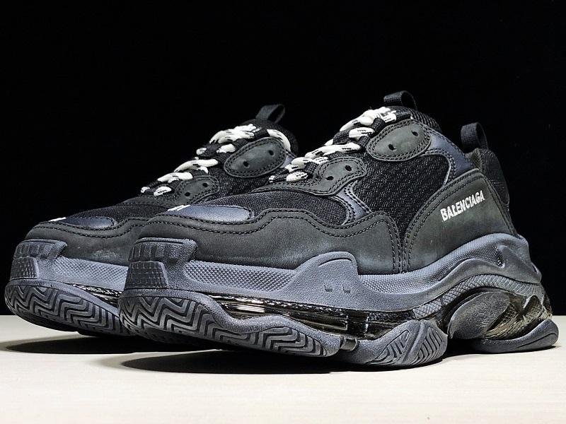 Triple S Black Sneakers