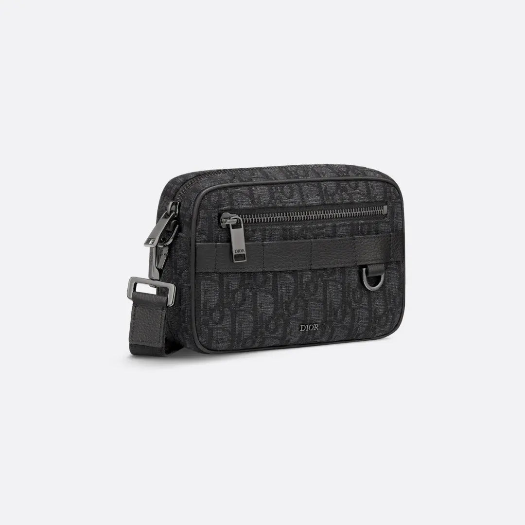 Mini Safari Bag with Strap – the main compartment reveals card slots and a patch pocket, as well as a zipped – LUX VERSE Luxury Designer Fashion Outlet