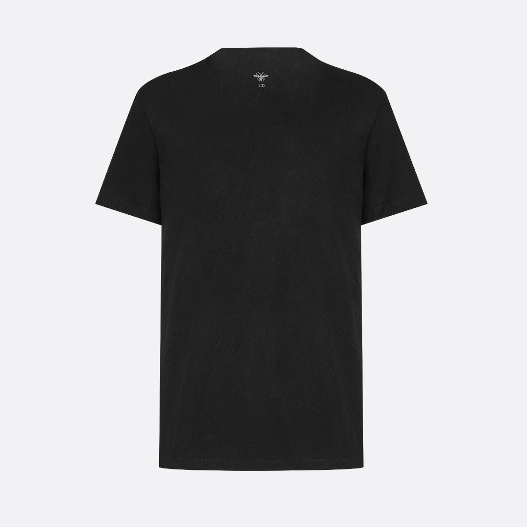 J'Adior 8 T-Shirt – j'Adior 8 inscription 85% cotton, 15% linen – LUX VERSE Luxury Designer Fashion Outlet