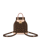 Montsouris PM – the leather top handle and two adjustable leather straps give carry options while – LUX VERSE Luxury Designer Fashion Outlet