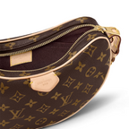 Croissant MM – the Croissant MM handbag is made from Monogram coated canvas with natural – LUX VERSE Luxury Designer Fashion Outlet