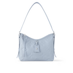 CarryAll PM Blue Washed – the CarryAll PM is made from Monogram Empreinte grained leather, with the Monogram – LUX VERSE Luxury Designer Fashion Outlet