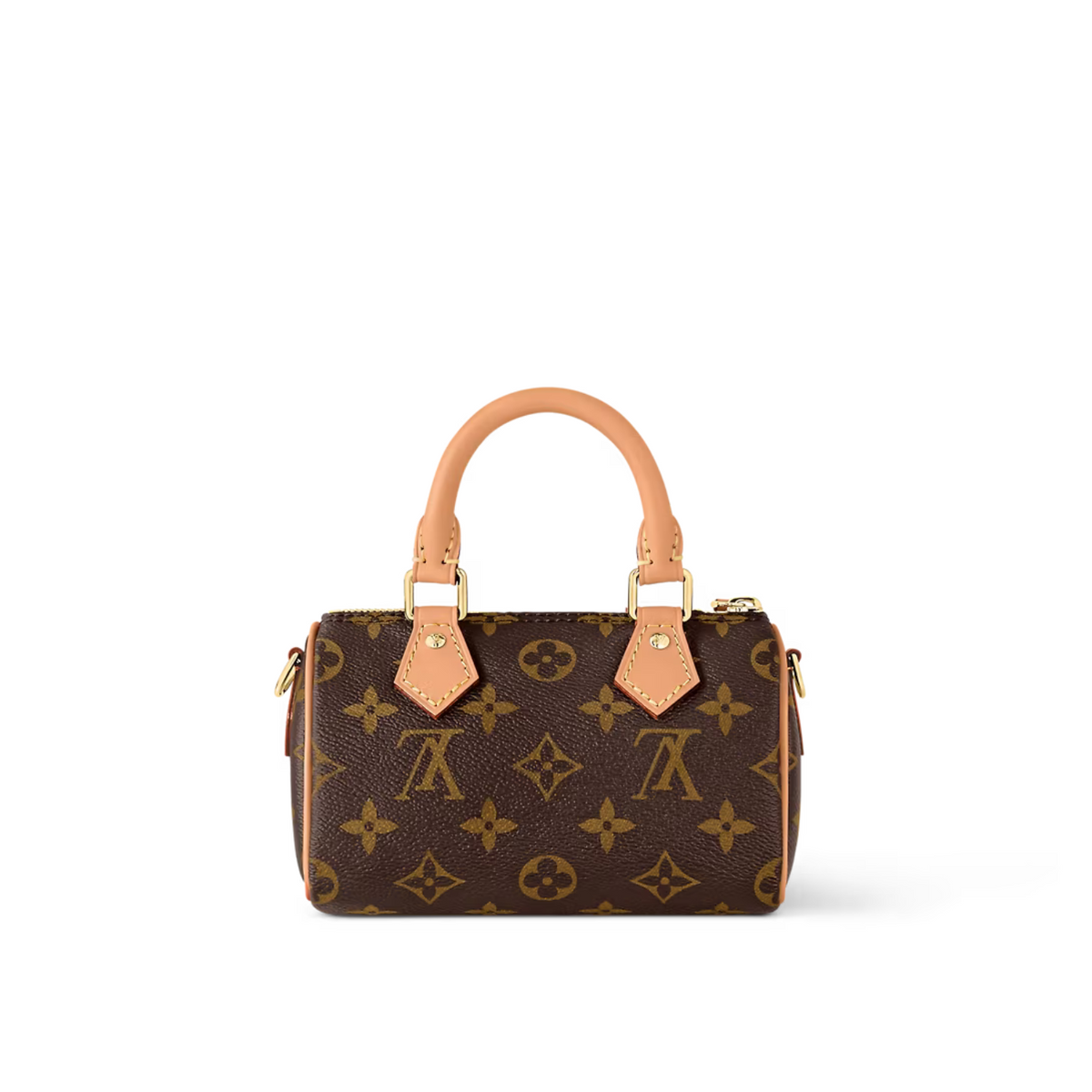 Nano Speedy Monogram Canvas – in addition to its two handles, it has a removable, adjustable shoulder strap for – LUX VERSE Luxury Designer Fashion Outlet