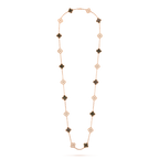 Vintage Alhambra Yellow Gold Bracelet – sTONE STONE Diamond: 120 stones, 4.83 carats STONEMother-of-pearl: 10 stones As each – LUX VERSE Luxury Designer Fashion Outlet