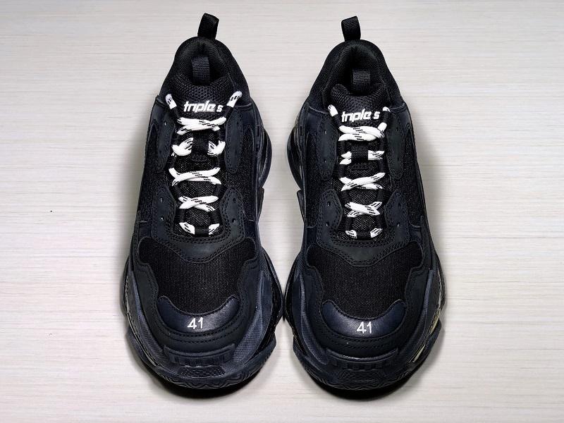 Triple S Black Sneakers