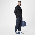 Trainer Denim Sneaker – the contrasting colors and materials highlight the elaborate construction of this – LUX VERSE Luxury Designer Fashion Outlet