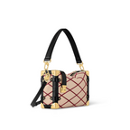 Side Trunk Carrier PM – the top handle and shoulder strap of this chic city bag are both adjustable – LUX VERSE Luxury Designer Fashion Outlet