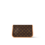 Diane – monogram coated canvas Aged natural cowhide leather trim Textile lining (Black) – LUX VERSE Luxury Designer Fashion Outlet