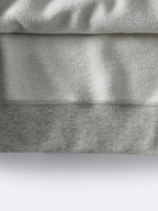 Grauer Baumwoll-Logo-Pullover - Herren