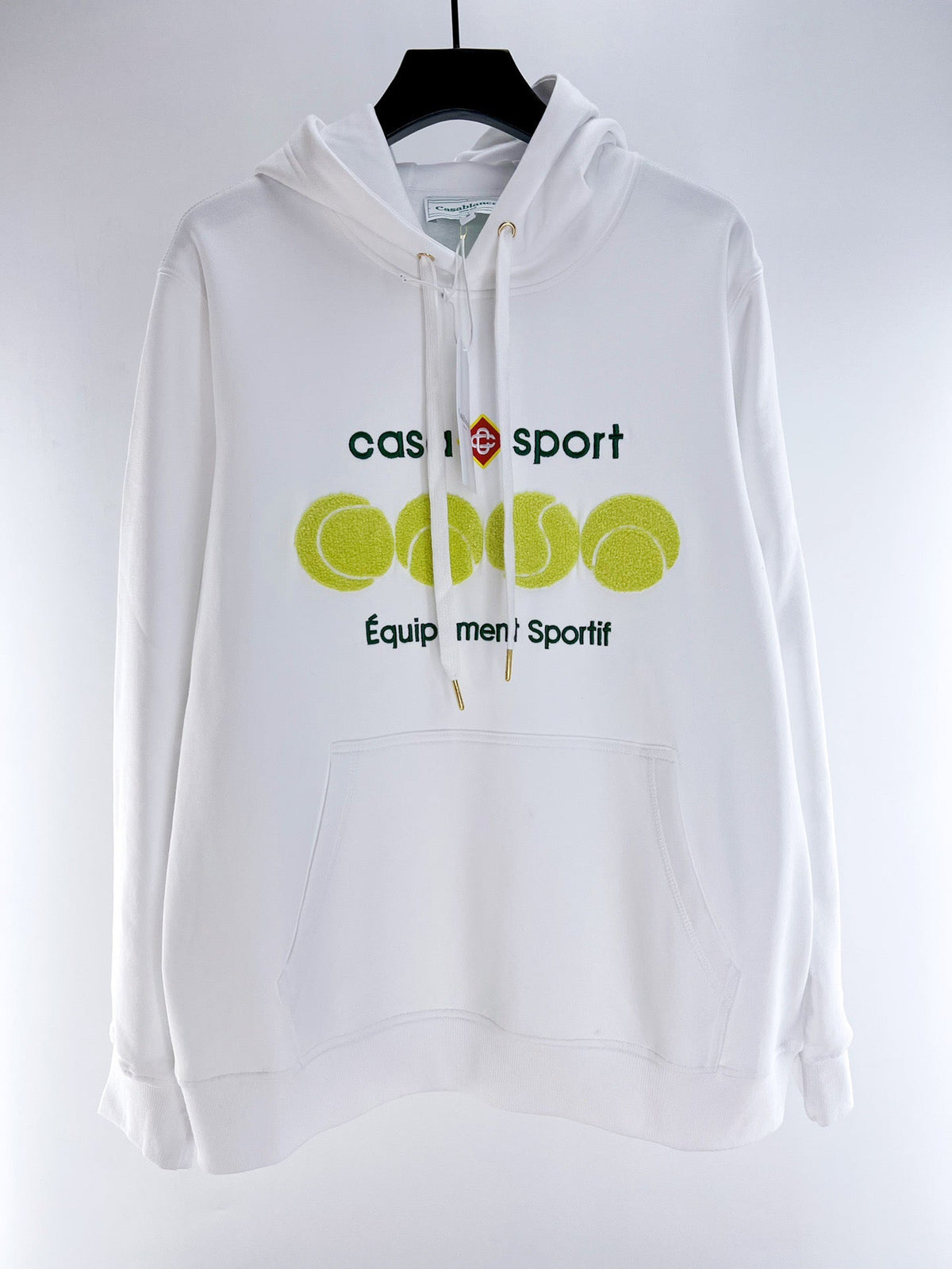 Navy-Baumwollpullover mit Grafik – Herren