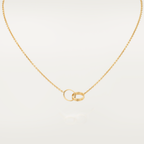 Love Necklace Rose Gold and Silver – LUX VERSE Luxury Designer Fashion Outlet