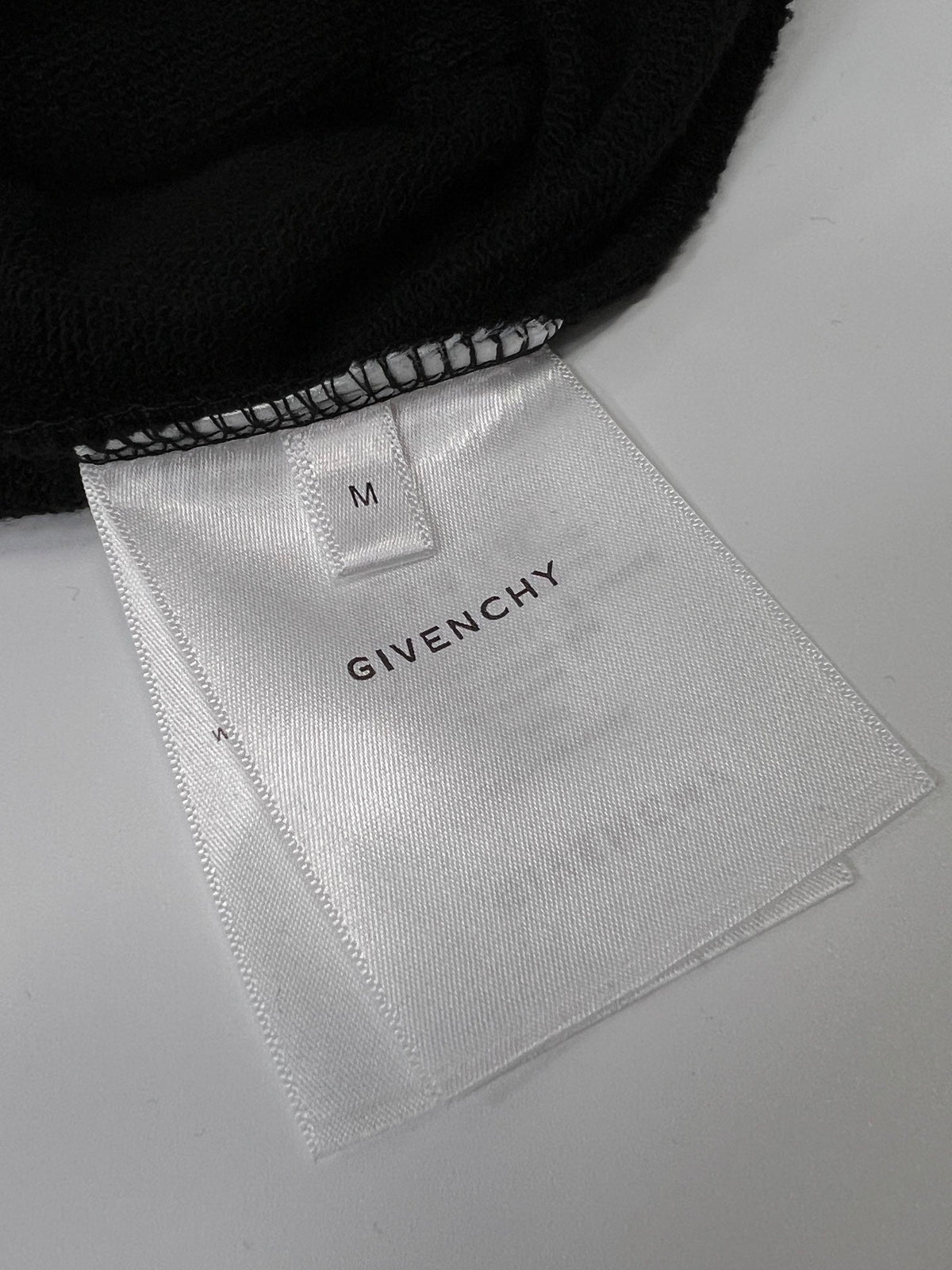 Schwarzer Baumwollpullover mit Textlogo – Herren