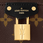 Vanity Chain Pouch – this sophisticated, slim-line bag is complemented by leather trim on its top handle – LUX VERSE Luxury Designer Fashion Outlet