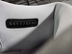 White Leather Print High-Top - Men's