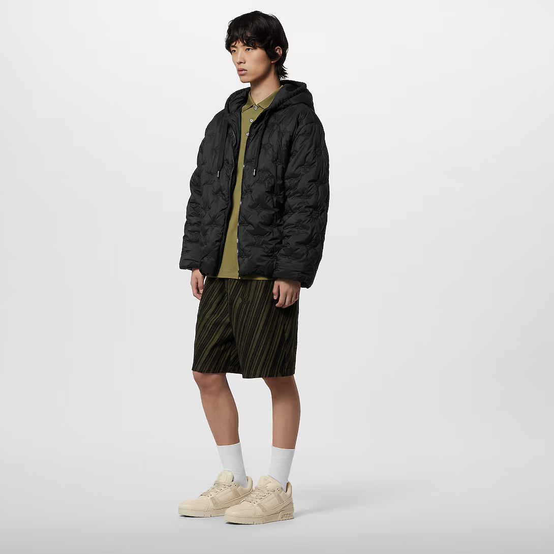 Louis Vuitton Trainer Rubber Leather sneaker – its elaborately constructed upper, which features rubber signatures, takes seven – LUX VERSE Luxury Designer Fashion Outlet