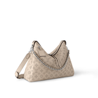Hand It All MM – 29 x 13 x 32 cm(Height x Width x Length) Galet Gray Mahina calfskin Calfskin trim – LUX VERSE Luxury Designer Fashion Outlet