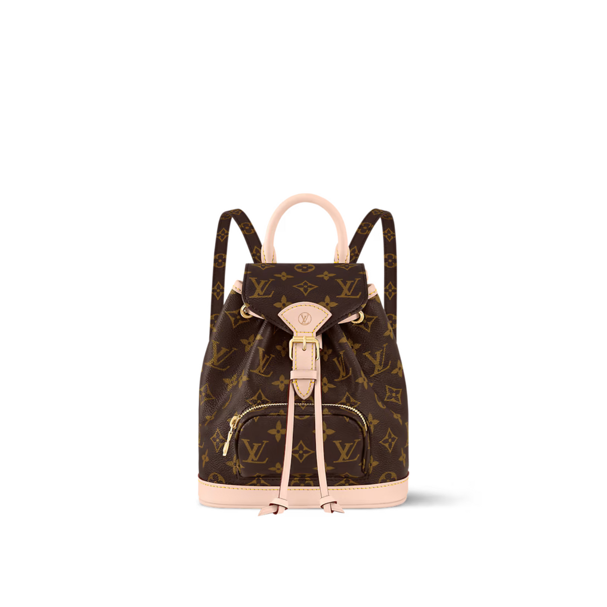 Montsouris Mini – the on-trend silhouette of this Montsouris Mini backpack is made from Monogram – LUX VERSE Luxury Designer Fashion Outlet