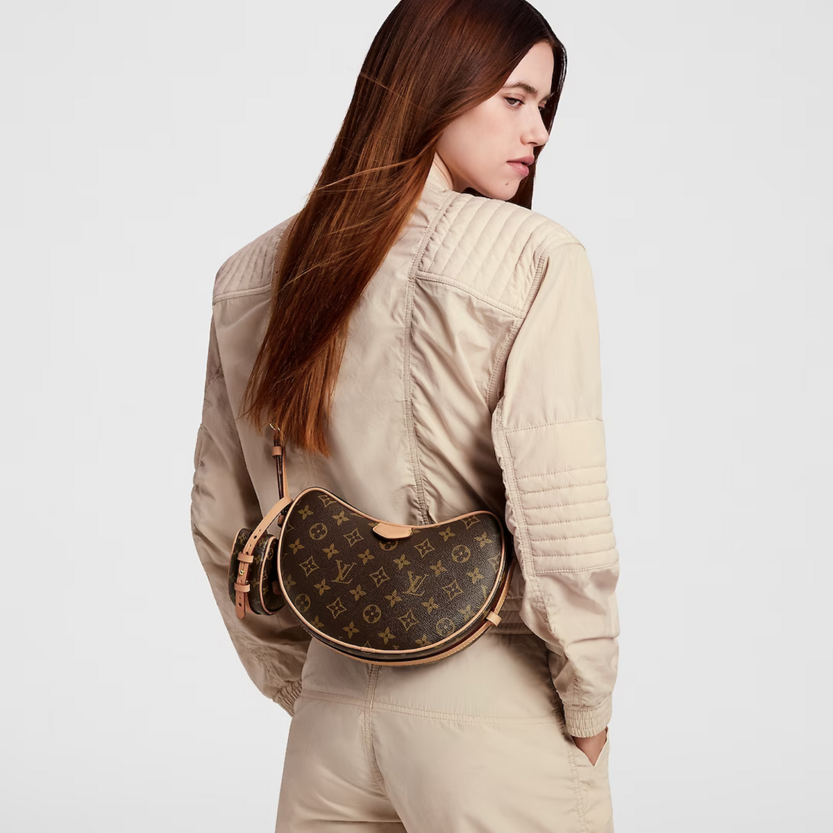 Croissant MM – thanks to its removable and adjustable strap, this versatile bag can be worn – LUX VERSE Luxury Designer Fashion Outlet