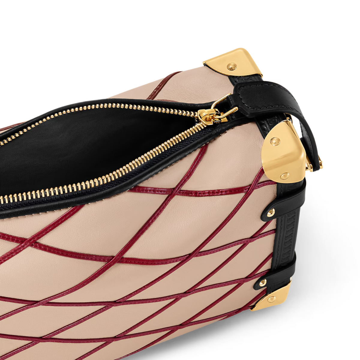 Side Trunk Carrier PM – the Maison’s signature Malletage pattern adorns this edition of the Side Trunk MM – LUX VERSE Luxury Designer Fashion Outlet