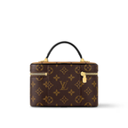 Vanity Chain Pouch – it is notable for its rich signature details, including an engraved padlock – LUX VERSE Luxury Designer Fashion Outlet