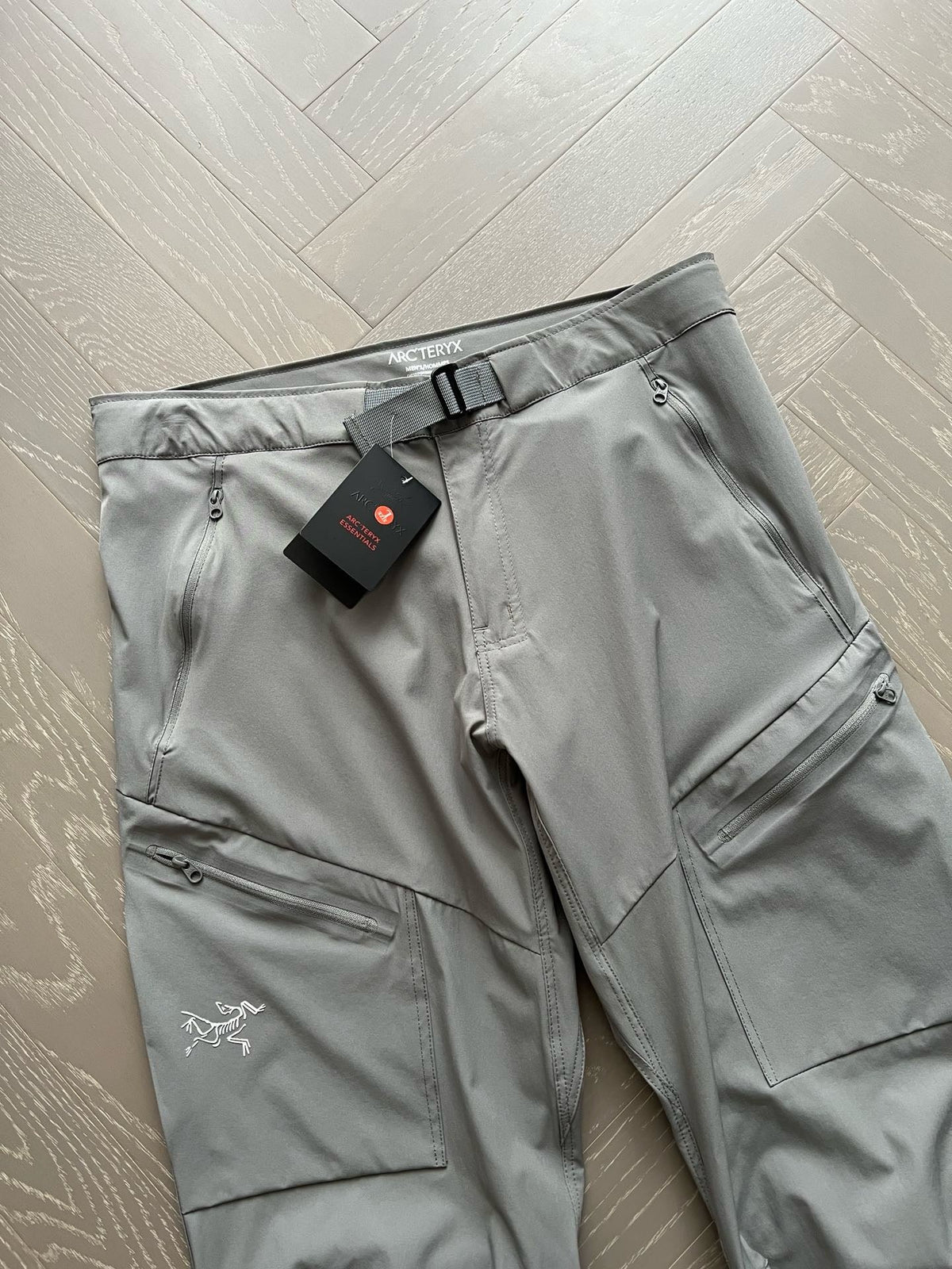 Black Nylon Technical Cargo - Men's