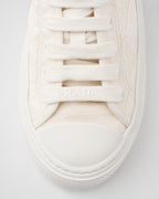 Fabric sporty sneakers – fabric lining Injected rubber triangle logo Cotton laces Rubber sole, height 35 mm – LUX VERSE Luxury Designer Fashion Outlet