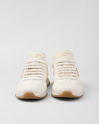 Versatile leather sneakers – these casual and versatile leather sneakers have a sporty silhouette with soft, – LUX VERSE Luxury Designer Fashion Outlet