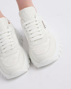 PRAX 01 Re-Nylon sneakers – the distinctive shape of the emblematic triangle, transformed into a geometric – LUX VERSE Luxury Designer Fashion Outlet