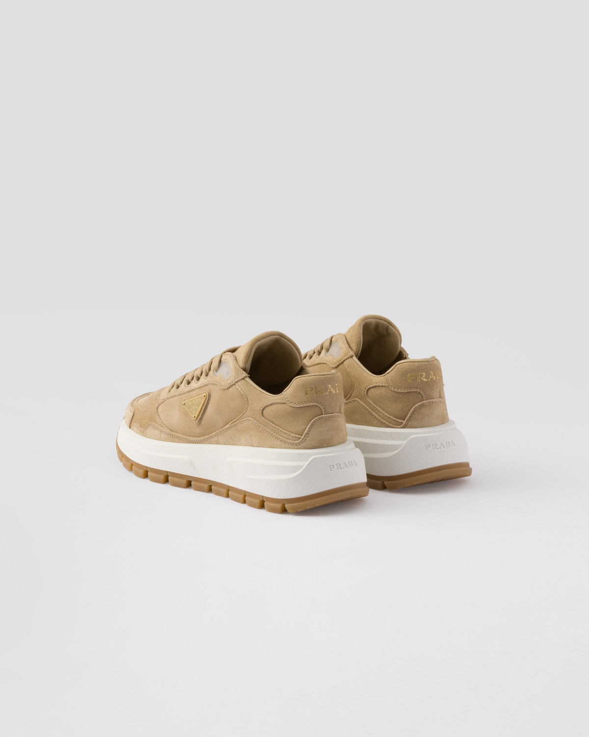 PRAX 01 suede sneakers – pRAX 01 sneakers combine a contemporary design with details that are emblematic – LUX VERSE Luxury Designer Fashion Outlet