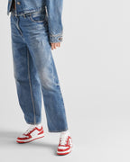 Downtown sporty leather sneakers – the new color contrast emphasizes the lines of the shoe, creating a dynamic mix – LUX VERSE Luxury Designer Fashion Outlet