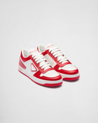 Downtown sporty leather sneakers – these sporty leather sneakers are embellished with different interpretations of – LUX VERSE Luxury Designer Fashion Outlet