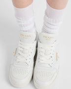 Downtown soft leather sneakers – the footwear is characterized by perforated uppers in soft leather and light rubber – LUX VERSE Luxury Designer Fashion Outlet