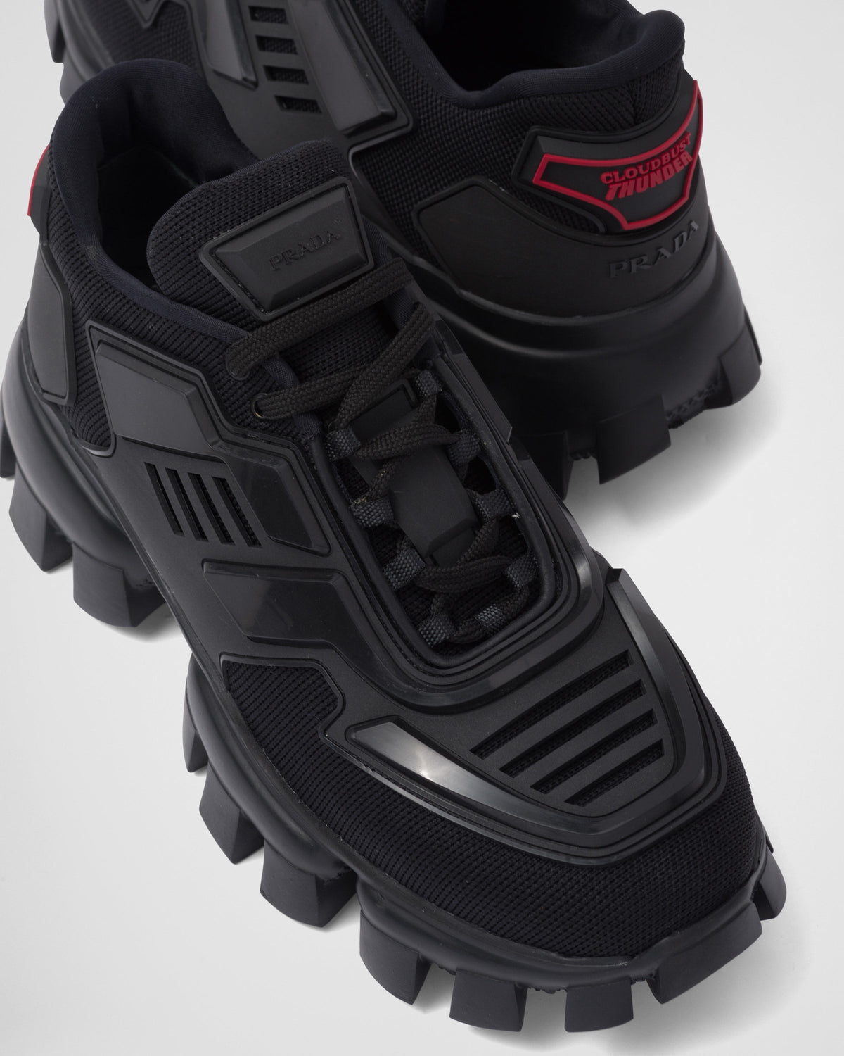 Cloudbust Thunder sneakers – upper: technical fabric and rubber Three-dimensional injected rubber eyestay element – LUX VERSE Luxury Designer Fashion Outlet