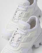 Cloudbust sneakers – upper: technical fabric and rubber Three-dimensional injected rubber eyestay element – LUX VERSE Luxury Designer Fashion Outlet