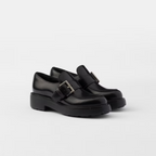 Elegant Brushed leather loafers – the elegant finish of brushed leather enriches these loafers with clean lines – LUX VERSE Luxury Designer Fashion Outlet
