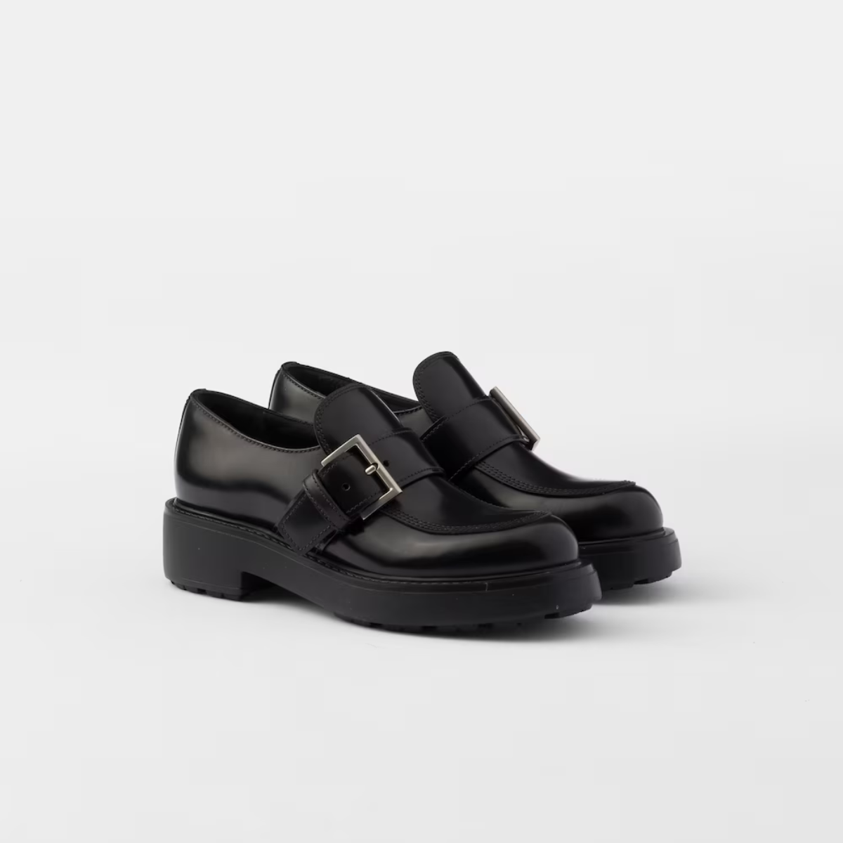 Elegant Brushed leather loafers – the elegant finish of brushed leather enriches these loafers with clean lines – LUX VERSE Luxury Designer Fashion Outlet