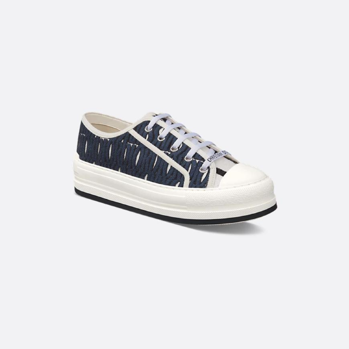 Platform Sneaker – the Walk'n'platform sneaker showcases the collection's signature deep blue Allover – LUX VERSE Luxury Designer Fashion Outlet