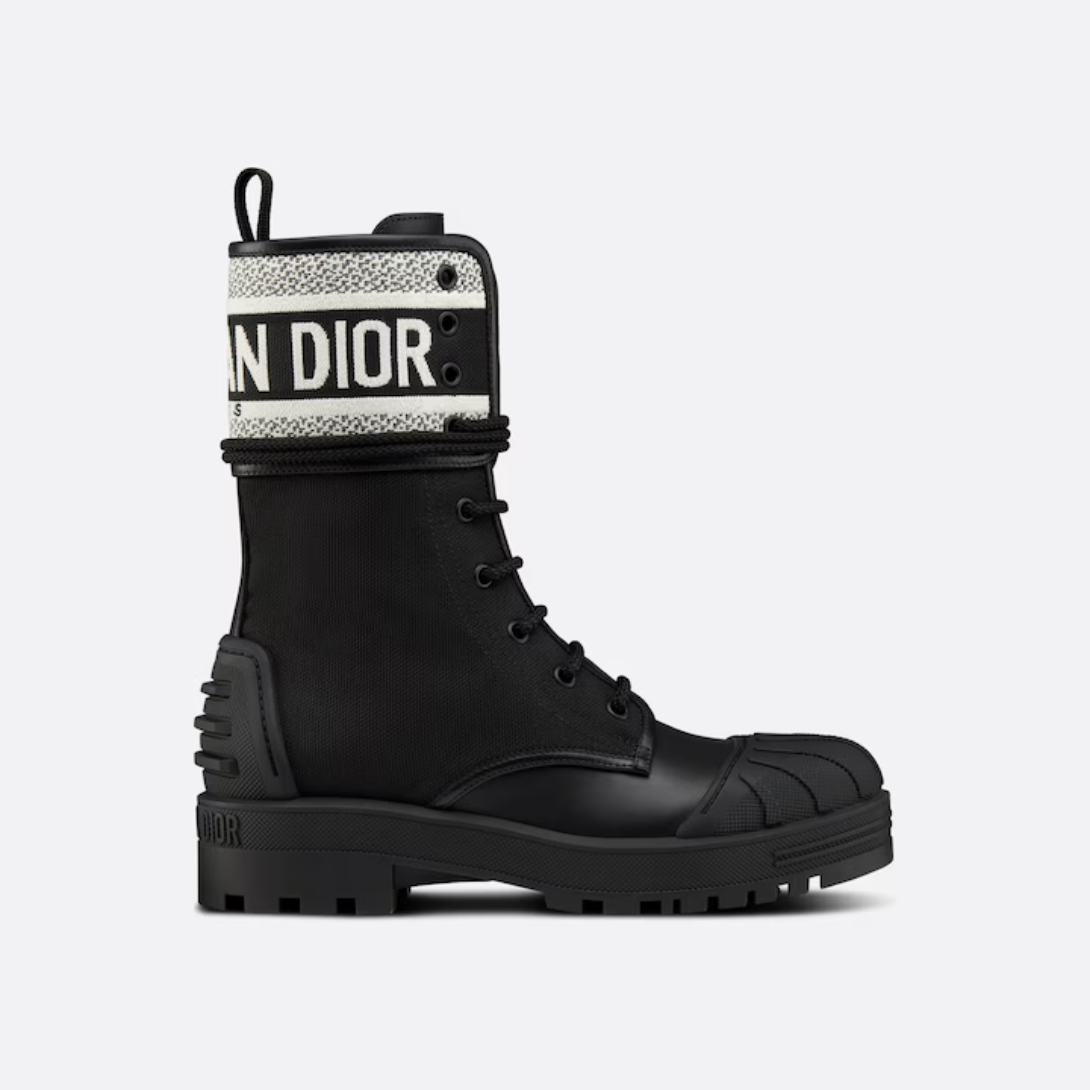 D-Major Ankle Christian Boot – the D-Major ankle boot is offered in a military-inspired variation – LUX VERSE Luxury Designer Fashion Outlet
