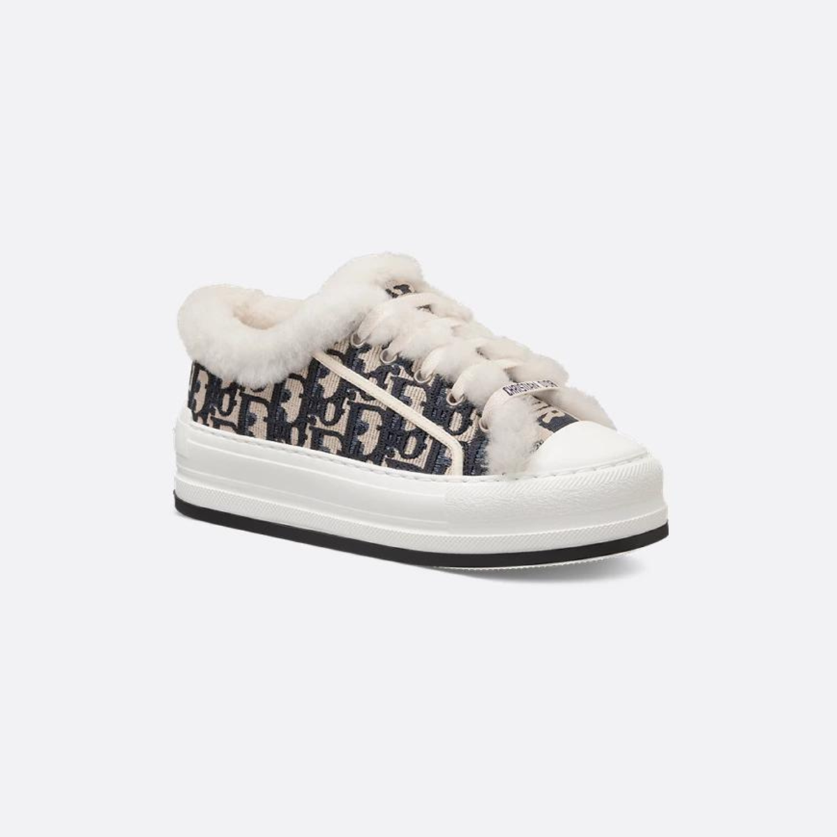 Walk'n'Platform Sneaker Cotton Shearling – the Walk'n'platform sneaker enhances the line with a modern creation – LUX VERSE Luxury Designer Fashion Outlet