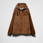 Light technical fabric blouson jacket – this lightweight hooded blouson jacket is defined by oversized lines and pragmatic – LUX VERSE Luxury Designer Fashion Outlet