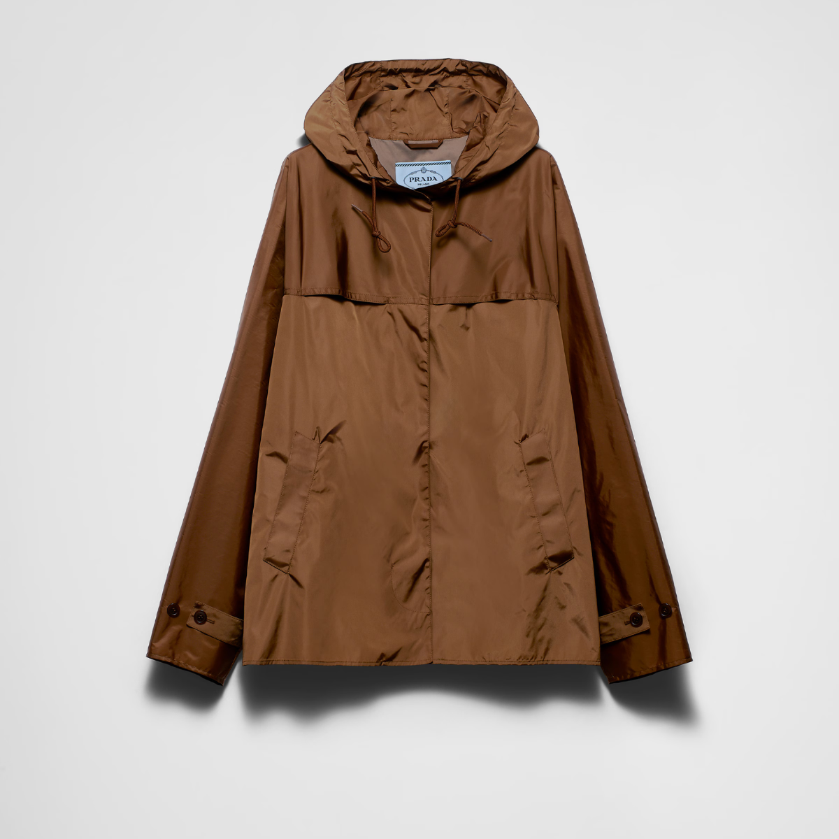 Light technical fabric blouson jacket – this lightweight hooded blouson jacket is defined by oversized lines and pragmatic – LUX VERSE Luxury Designer Fashion Outlet