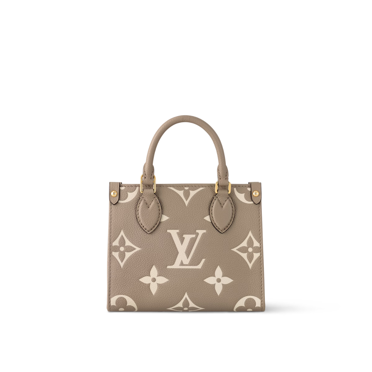 OnTheGo B Beige – the OnTheGo BB is an on-trend micro-bag fashioned from Monogram Empreinte leather, – LUX VERSE Luxury Designer Fashion Outlet